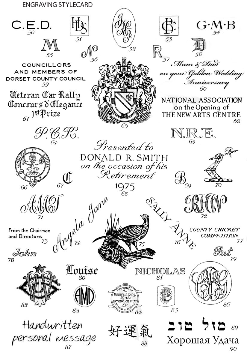 Hatton Garden Engraving Stylecard